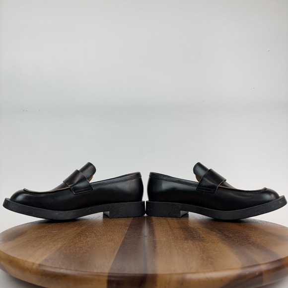 Womens Camper Lab 1978 Black Leather Casual Platform Chunky Loafers Size EU 40 - Picture 5 of 9